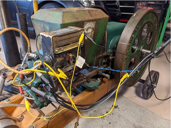 When Bench Testing A Magneto: Use a Plug Gapped To 4X